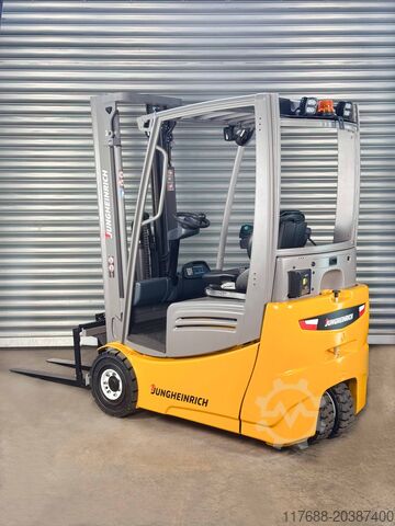 Elektrikli 3 tekerlekli Jungheinrich EFG 216k - Service Neu - nur 3.445 Std. - Garantie