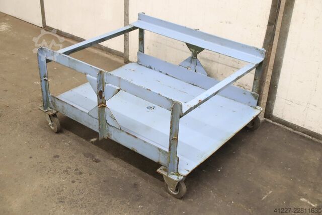 Palletwagen Transportwagen Edelstahl 1090/950/H560 mm