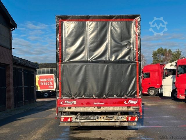 Open aanhangwagen met zeil FLIEGL TPS 135 Abgelastet auf 10t. Plane