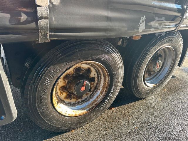 Open aanhangwagen met zeil FLIEGL TPS 135 Abgelastet auf 10t. Plane