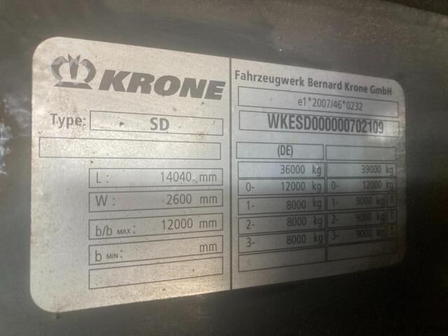Semirimorchio frigorifero Krone Cool Liner Duoplex Steel Standard