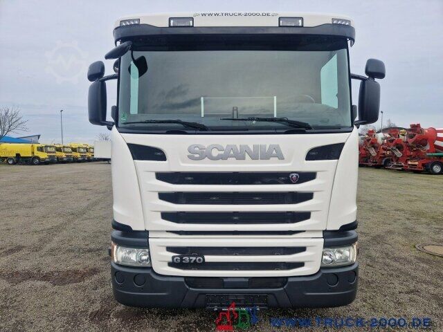 Düz kasa kamyon Scania G370 Kran PK15001L nur 188.707 Km. 1. Hand