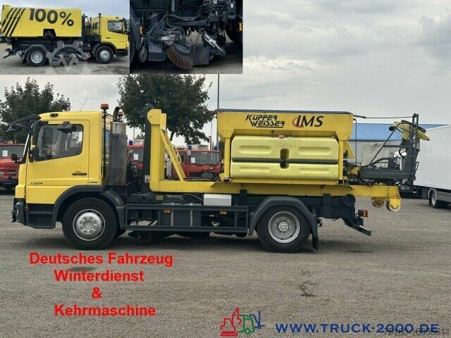 Οδοκαθαριστικό μηχάνημα Mercedes-Benz 1524 Winterdienst - Streuer - Kehrmaschine 1.Hd