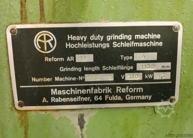 Knife grinding machine Reform AR 18 Modell 4