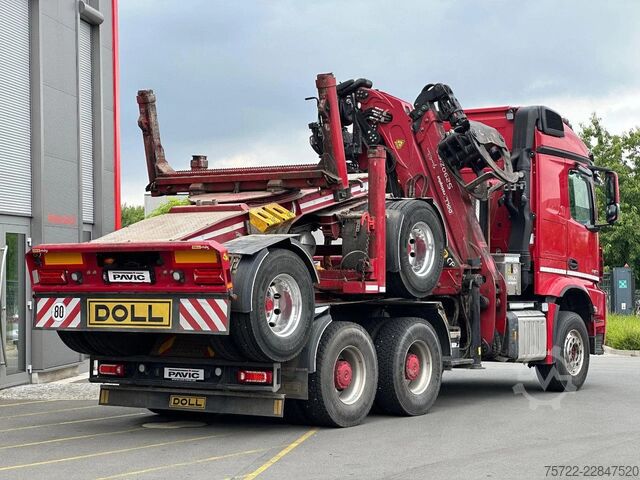 Houthouder Mercedes-Benz Arocs 3358 6x4 BB mit EpsilonS290Z96 DOLL RATIO+