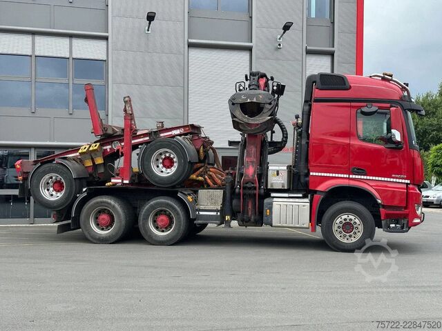 Houthouder Mercedes-Benz Arocs 3358 6x4 BB mit EpsilonS290Z96 DOLL RATIO+