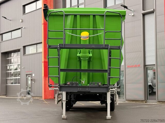 Ribaltabile PAVIC Muldenkipper 55m³ Mulde mit Resonator