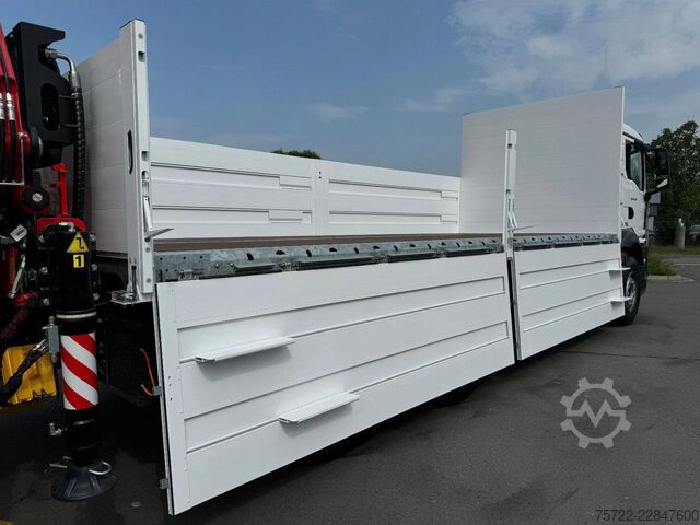 Πλατφόρμα φόρτωσης MAN TGS 26.480 6x2-4 Luft / Luft Baustoff-Pritsche ...