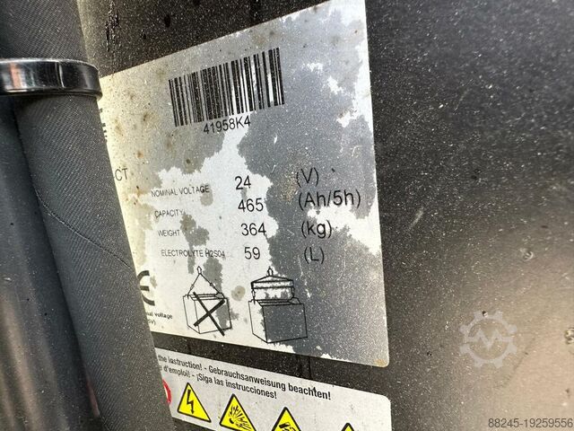 VS-22201 Transpallet elettrico triplex con operatore a bordo 5500mm BJ2020 ACTIL SV13