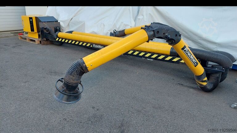 Wandgemonteerde lasnevelafzuiging PLYMOVENT MF 3002-4700