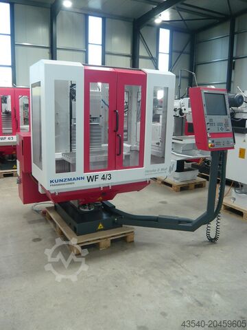 Máquina de moagem Kunzmann WF4/3 TNC 320 weing Betriebsstunden