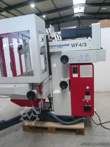 Máquina de moagem Kunzmann WF4/3 TNC 320 weing Betriebsstunden