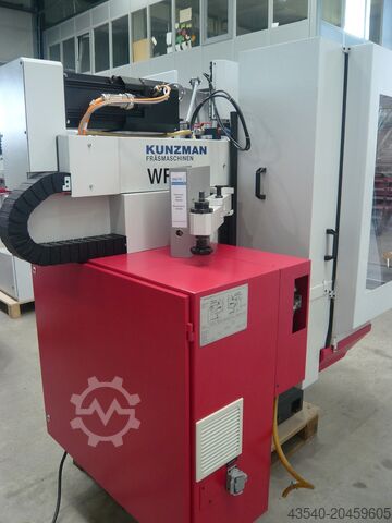 Máquina de moagem Kunzmann WF4/3 TNC 320 weing Betriebsstunden