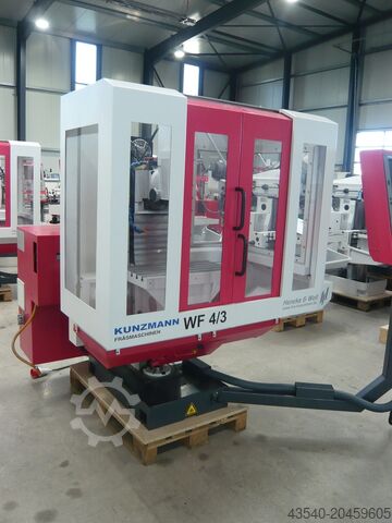 Máquina de moagem Kunzmann WF4/3 TNC 320 weing Betriebsstunden