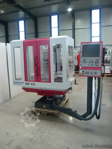 Máquina de moagem Kunzmann WF4/3 TNC320 wenig Betriebsstunden