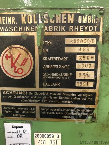 Makaze za lim 2.000 k 8 mm