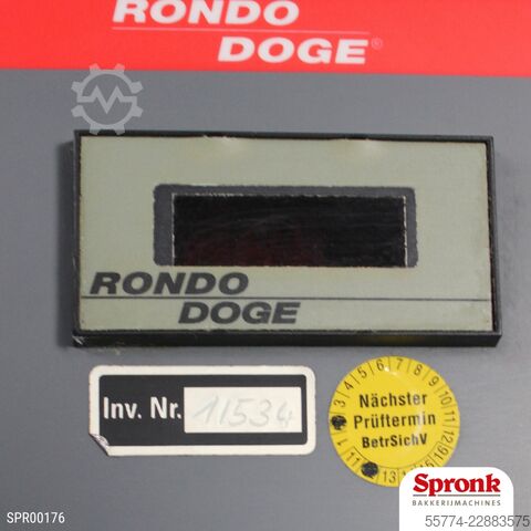 Deegbandvormer Rondo Doge 