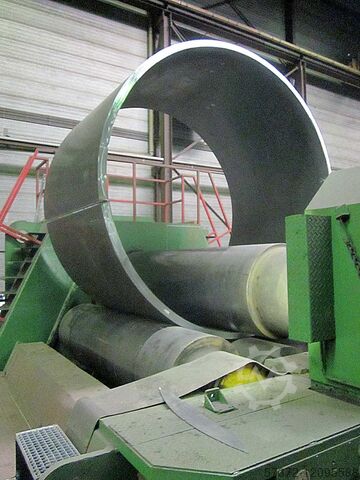 Rundbøjningsmaskine med fire ruller Haeusler VRM-hy 3000x120