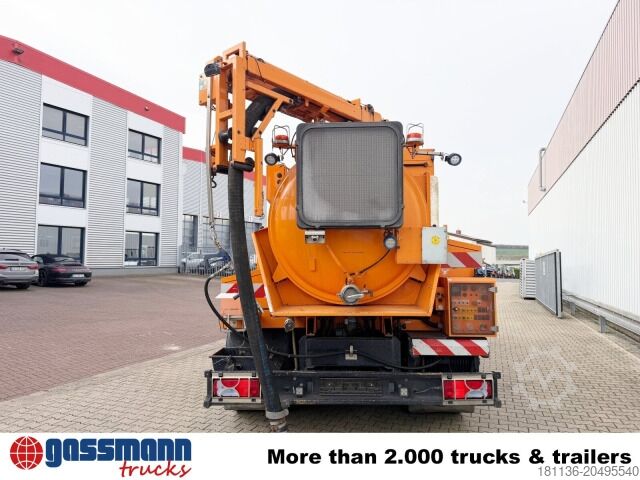 Barredora de calzadas Scania G 320 4x2, Müller Vacumaster ca. 5,5m³, Funk