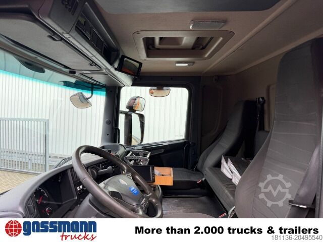 Barredora de calzadas Scania G 320 4x2, Müller Vacumaster ca. 5,5m³, Funk