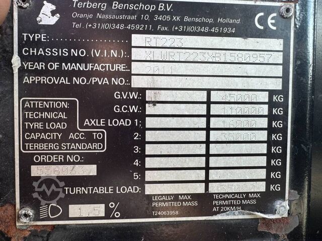 Terminal traktor Terberg RT 222 223