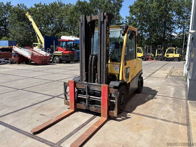 Gaffeltruck Hyster H 4.50 FT 4500kg LPG TRIPLO sideshift /spreader