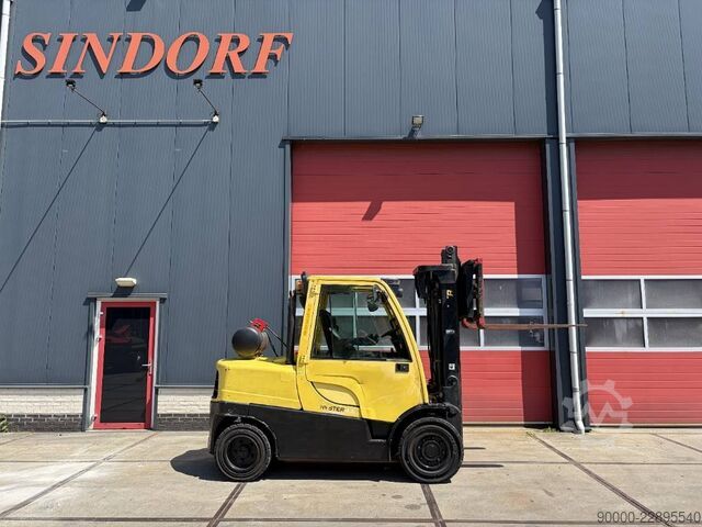 Gaffeltruck Hyster H 4.50 FT 4500kg LPG TRIPLO sideshift /spreader