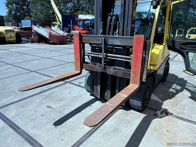 Gaffeltruck Hyster H 4.50 FT 4500kg LPG TRIPLO sideshift /spreader