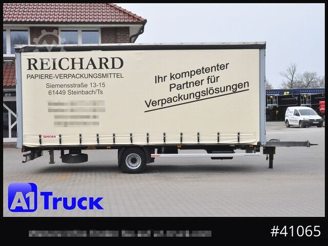 Speciális rendeltetésű teherautó WECON AZ 100LZ, Jumbo, durchladbar, verzinkt, oben gekuppelt