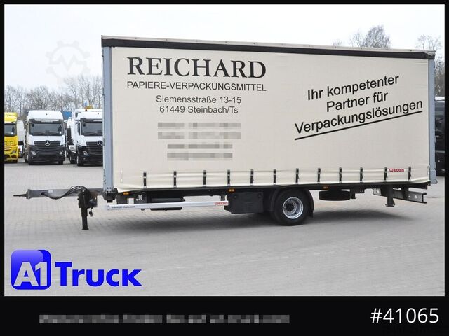 Speciális rendeltetésű teherautó WECON AZ 100LZ, Jumbo, durchladbar, verzinkt, oben gekuppelt