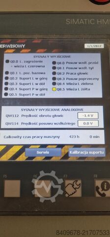 Machine voor het polijsten van gelakte fronten STYL24 Maszyna polerująca fronty meblowe