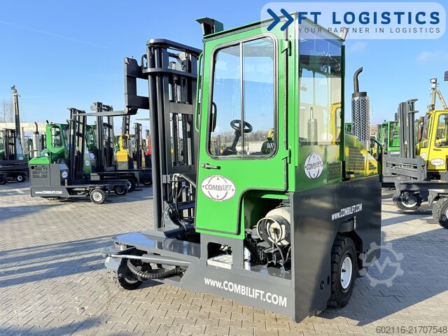 Carrello elevatore a 4 direzioni Combilift C5000L GAS DUPLEX 4100 POSITIONER CABIN