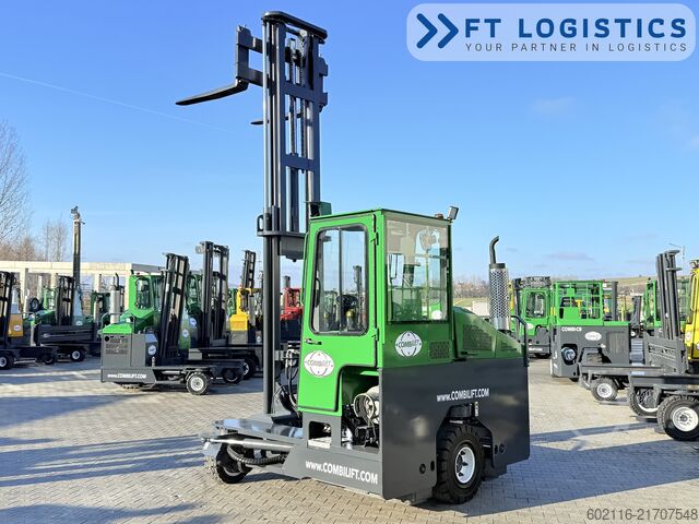 Carrello elevatore a 4 direzioni Combilift C5000L GAS DUPLEX 4100 POSITIONER CABIN