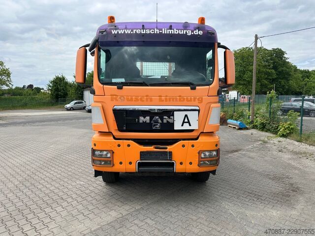 Camion benne MAN TGS 26.400 / 6x4 / BLATT BLATT / VDL