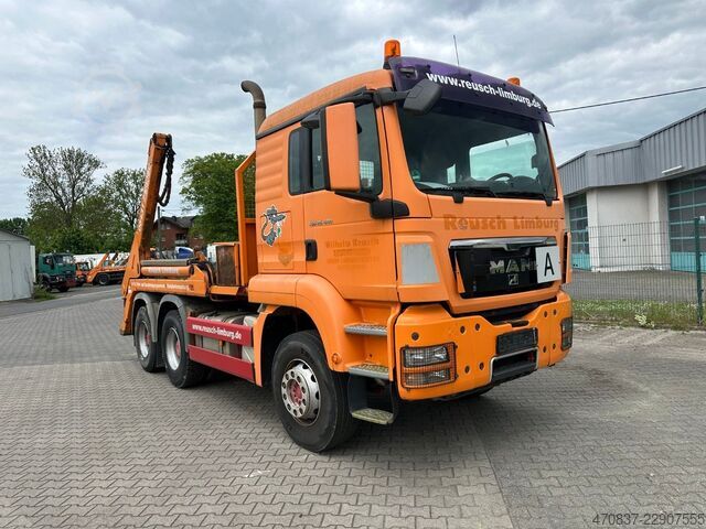 Camion benne MAN TGS 26.400 / 6x4 / BLATT BLATT / VDL