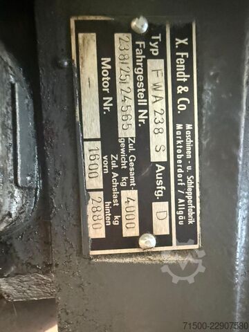 πρέσα δεμάτων (γεωργία) Fendt FWA 238 S (104 S)