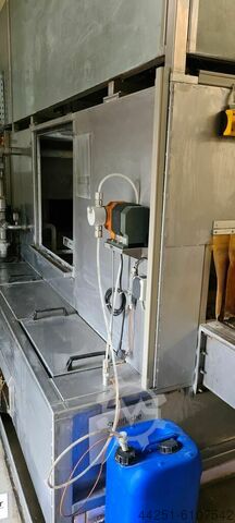 Continue reiniging van systeemonderdelen Hinst Durchlaufreinigungsanlage