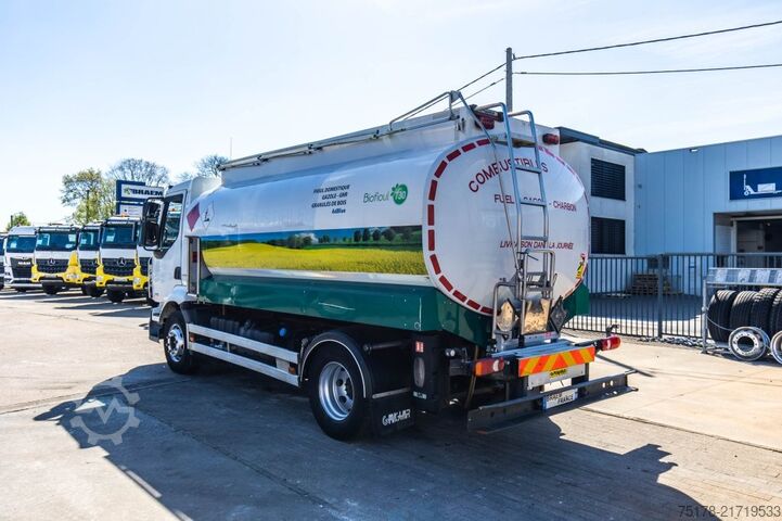 Tanklaster RENAULT MIDLUM 270 DXI +ALU 12.000L/4COMP.