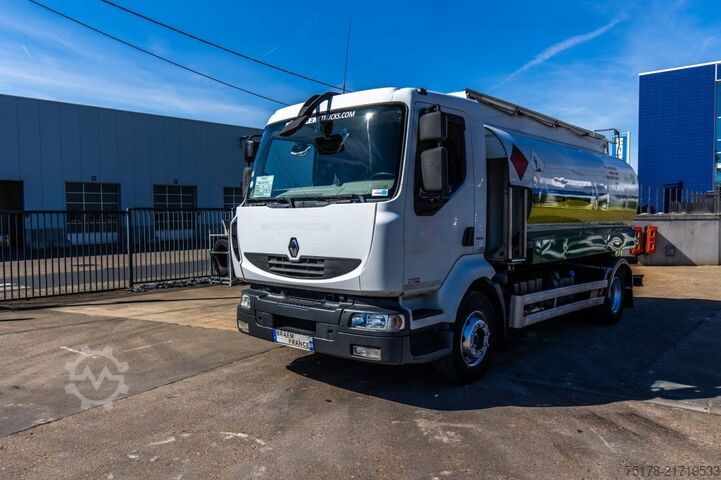 Tanklaster RENAULT MIDLUM 270 DXI +ALU 12.000L/4COMP.