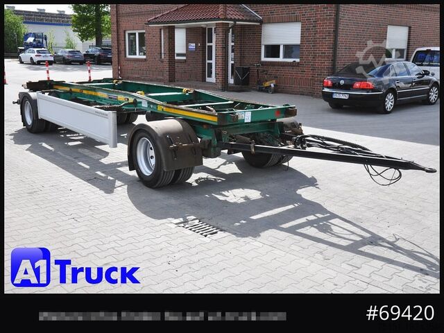 Odvalovací přívěs HUEFFERMANN HSA 1870, Luft, Schlitten, SAF