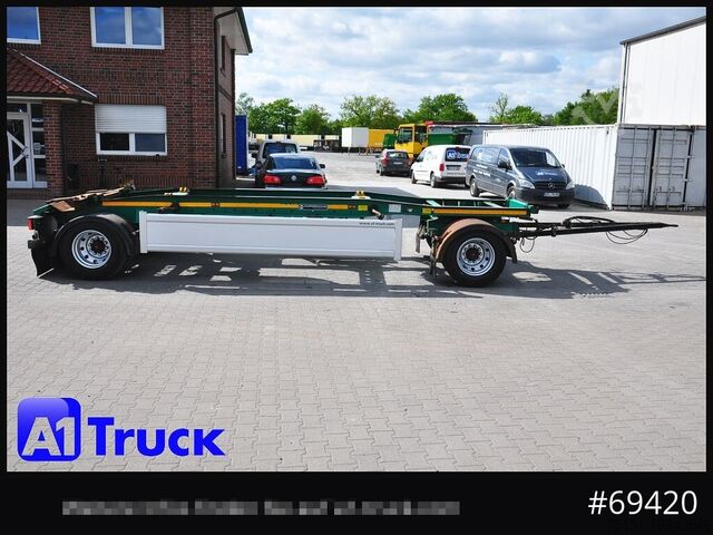 Odvalovací přívěs HUEFFERMANN HSA 1870, Luft, Schlitten, SAF