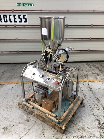 Jetpharma Model MC JetMIll50 Stainless Steel Mobile Jet Mill JET PHARMA MC JetMIll50