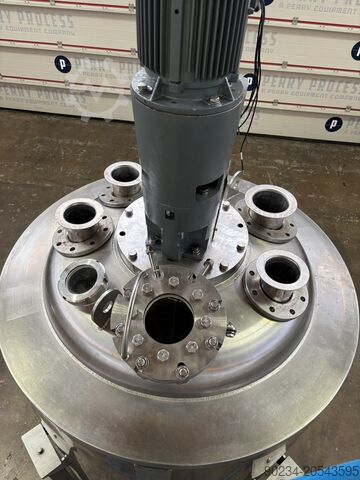 912 Litre, 6 Bar Internal, 6 Bar/FV Jacket, 316L Stainless Steel Reactor Zetterstrom 912 Litre