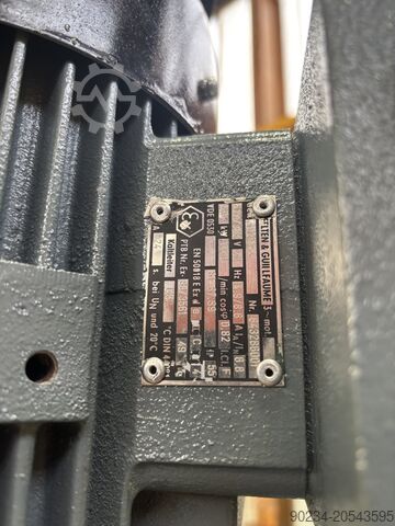 912 Litre, 6 Bar Internal, 6 Bar/FV Jacket, 316L Stainless Steel Reactor Zetterstrom 912 Litre