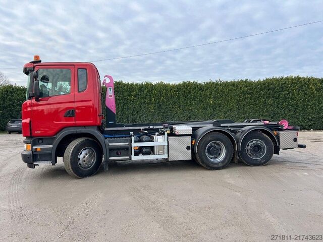 Autocamion cu cârlig pentru containere SCANIA SCANIA G440 SCARRABILE 6X2