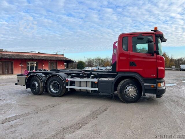 Autocamion cu cârlig pentru containere SCANIA SCANIA G440 SCARRABILE 6X2