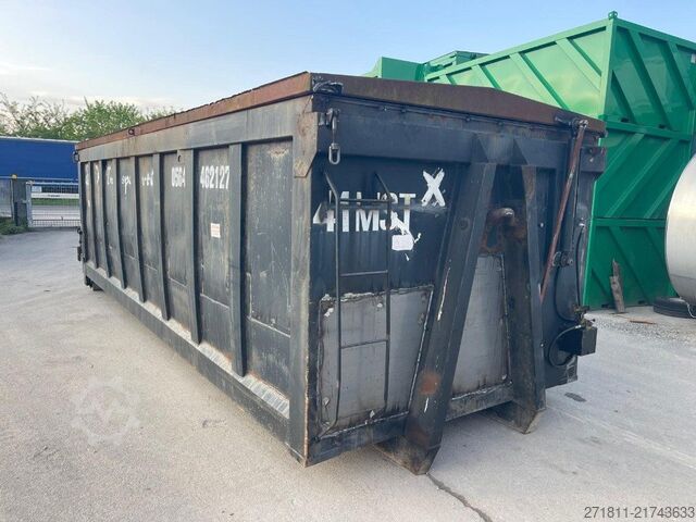 Kampós konténer  CONTAINER SCARRABILE USATO CON COPERCHIO