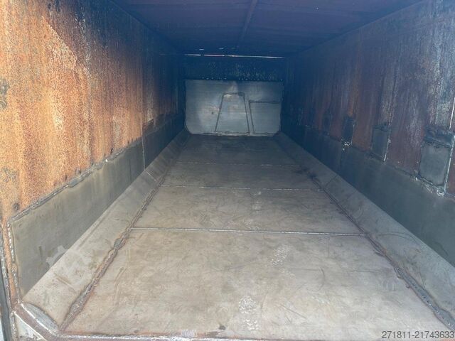Kampós konténer  CONTAINER SCARRABILE USATO CON COPERCHIO
