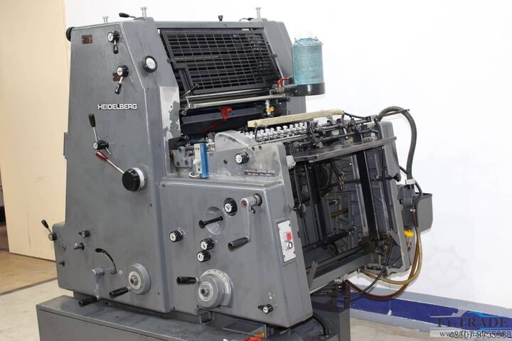 1 Renkli Tabaka Beslemeli Ofset Baskı Heidelberg GTO52