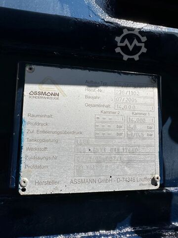 Tank Diversen ASSMANN SAUG / DRUCK CHEMIE V4A EDELSTAHL